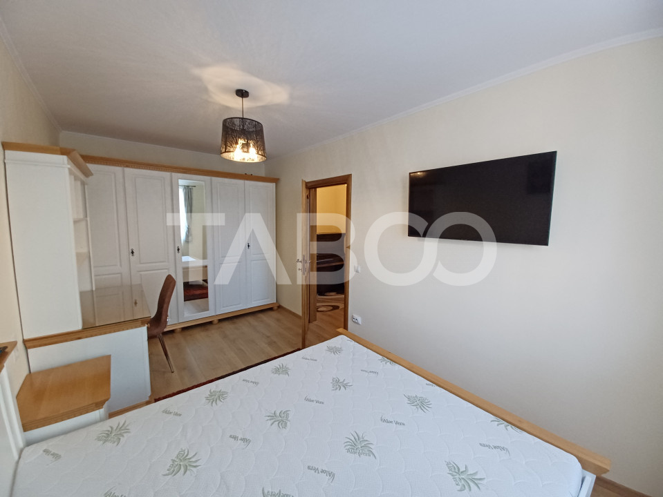 Apartament cu 3 camere modern renovat etajul 1 Centrul de Afaceri in Sibiu - Buia