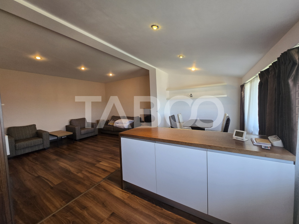 Apartament cu 3 camere si 2 dormitoare de inchiriat zona Tilisca Sibiu