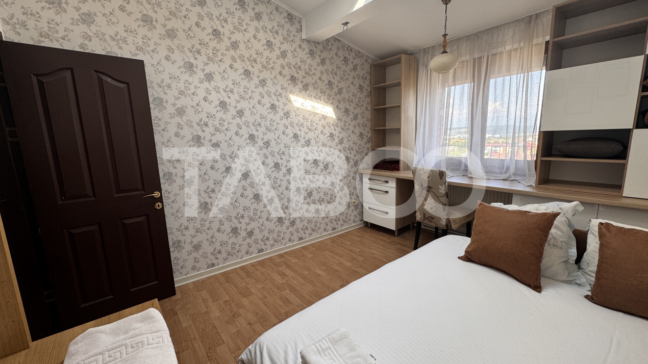 Apartament cu 4 camere de inchiriat mobilat utilat 130mp Vasile Aaron 