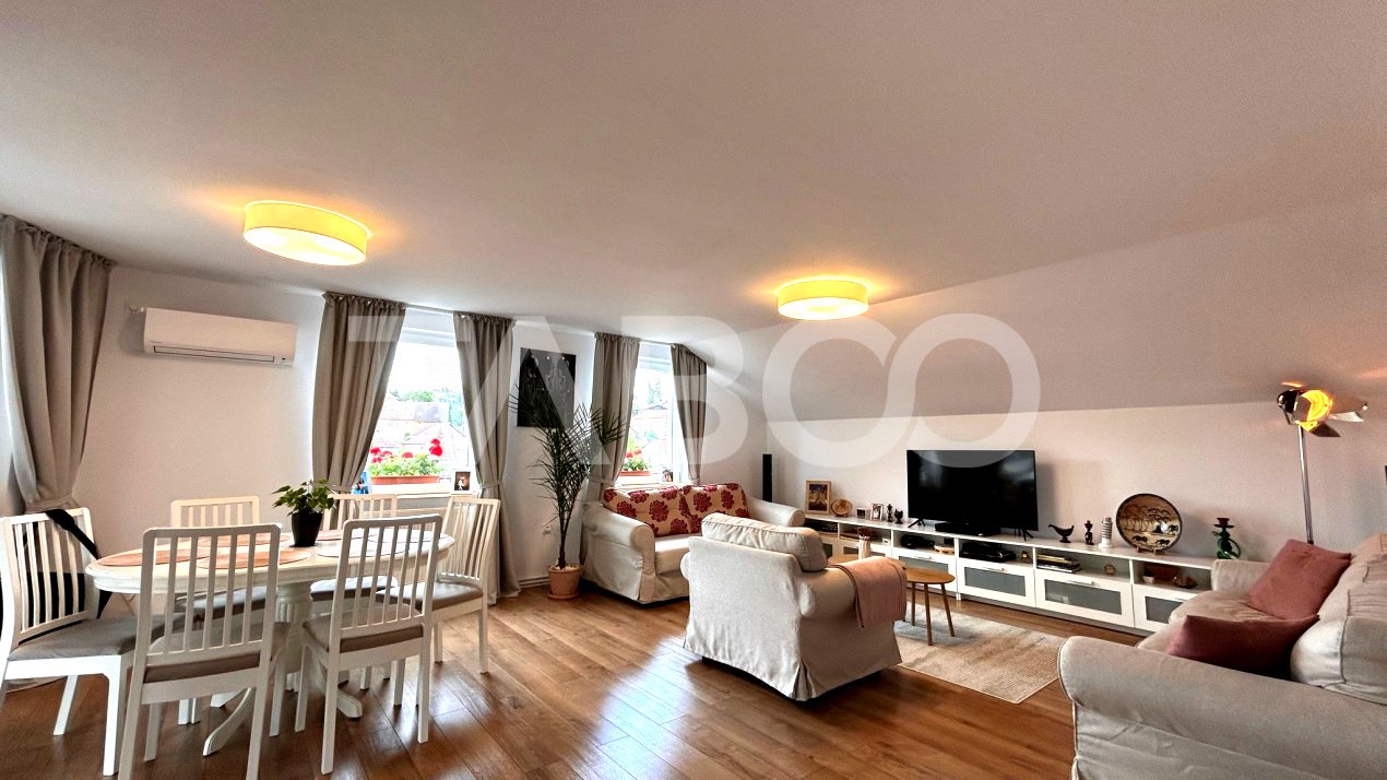 Apartament cu 4 camere de vanzare 136 mp utili zona Strand in Sibiu