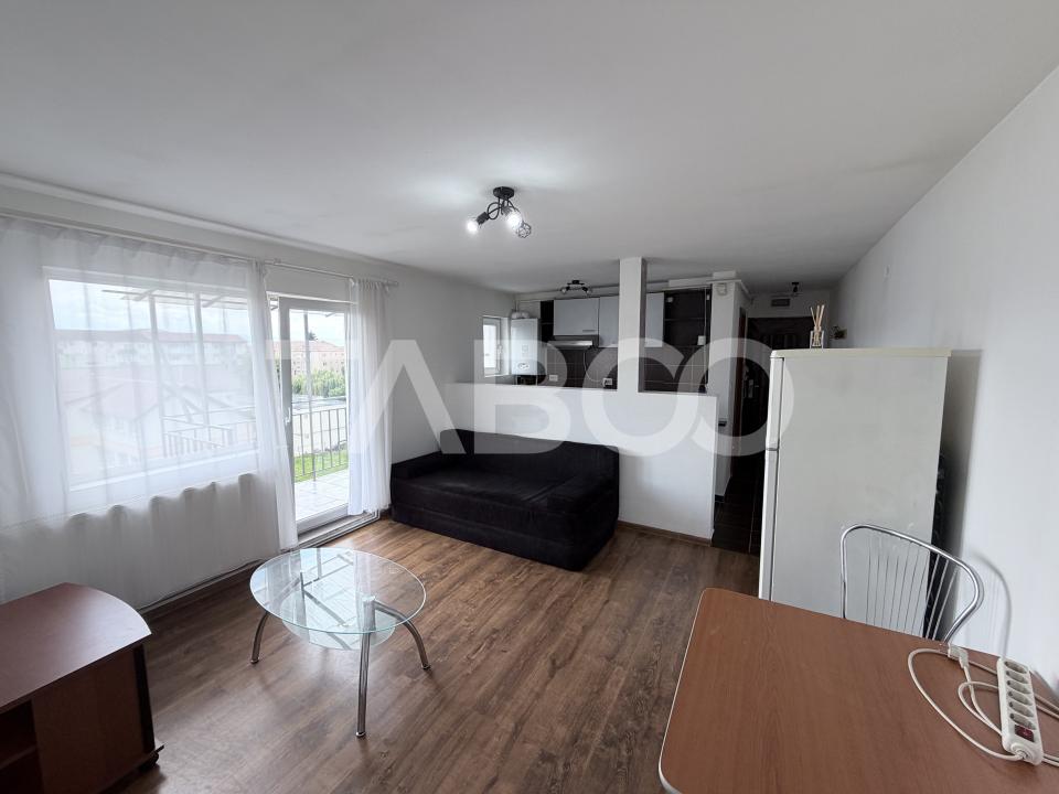 Apartament cu balcon in zona premium 36 mp utili Fratii Buzesti Sibiu in Sibiu - Fratii Buzesti