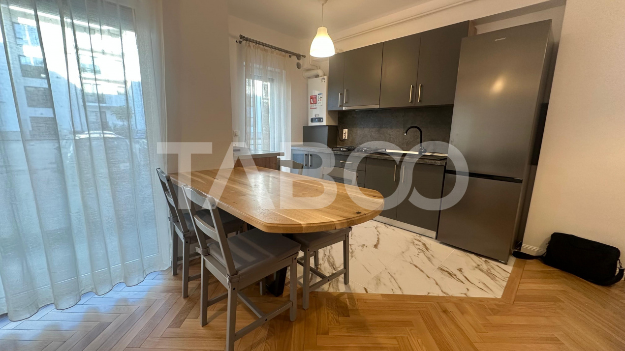 Apartament cu balcon modern 2 camere parcare zona Doamna Stanca Sibiu