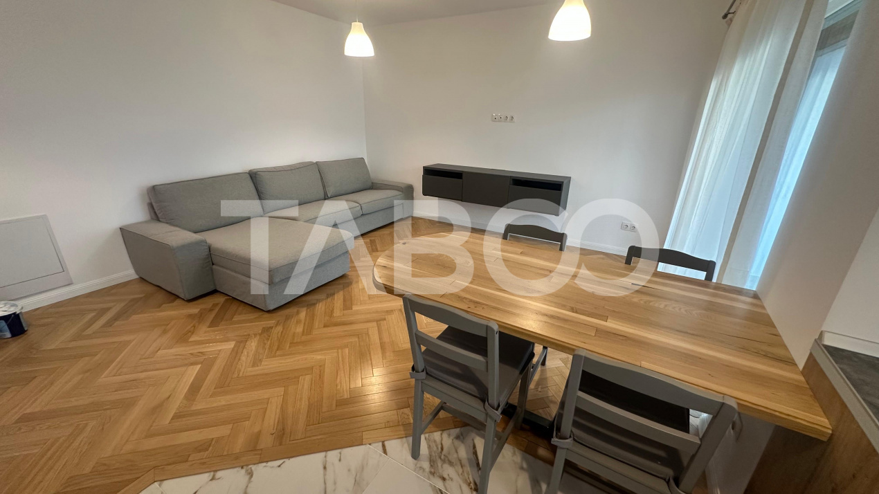 Apartament cu balcon modern 2 camere parcare zona Doamna Stanca Sibiu