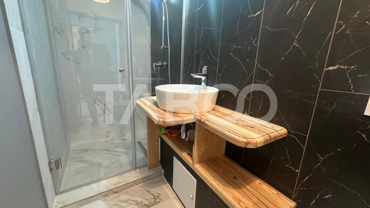 Apartament cu balcon modern 2 camere parcare zona Doamna Stanca Sibiu