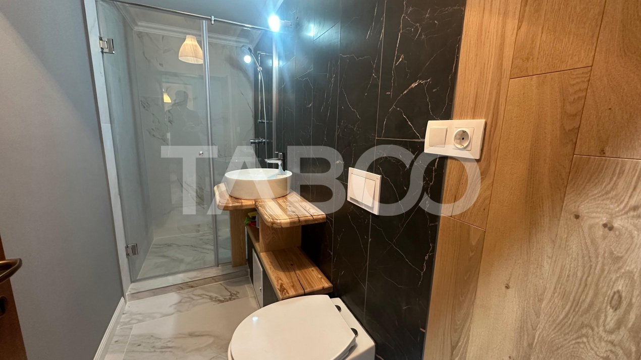 Apartament cu balcon modern 2 camere parcare zona Doamna Stanca Sibiu