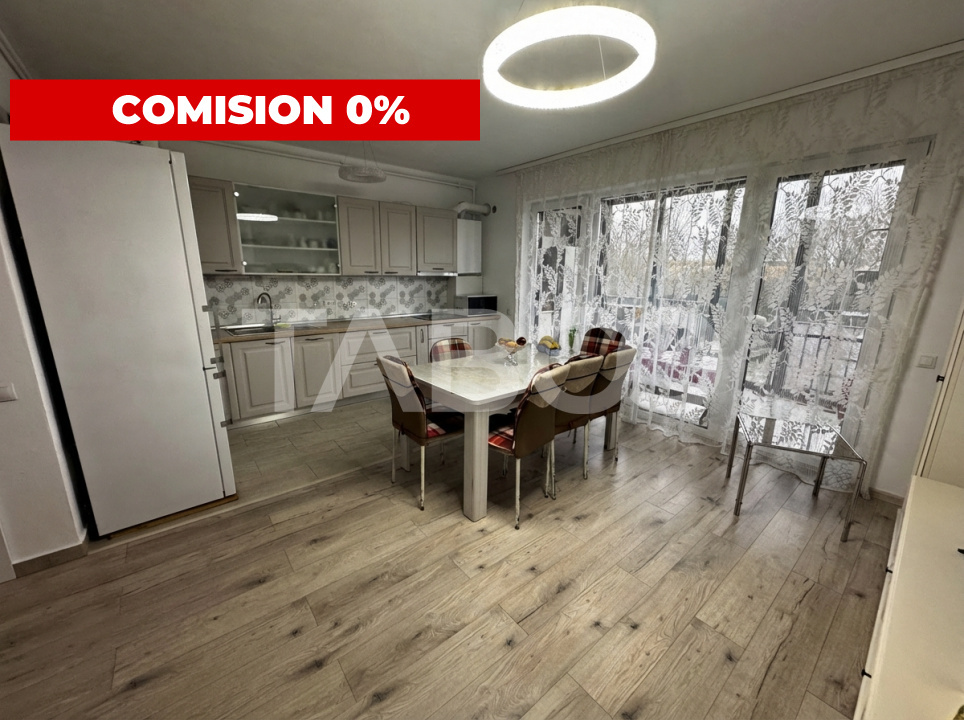 Apartament cu gradina 63 mp 3 camere 2 parcari si boxa Turnisor Sibiu in Sibiu - Afinelor