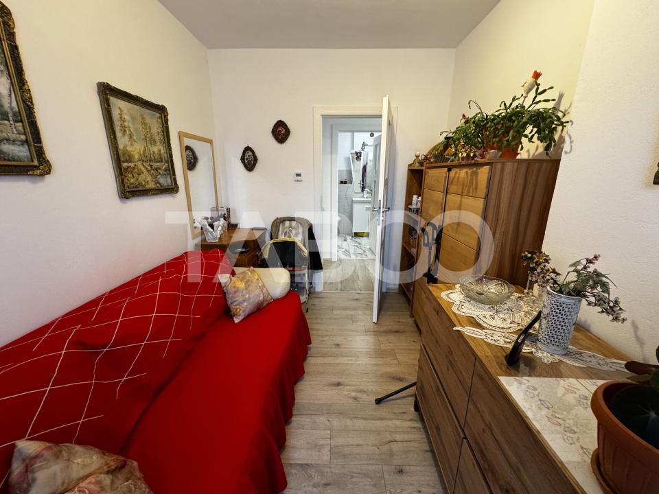 Apartament cu gradina 63 mp 3 camere 2 parcari si boxa Turnisor Sibiu