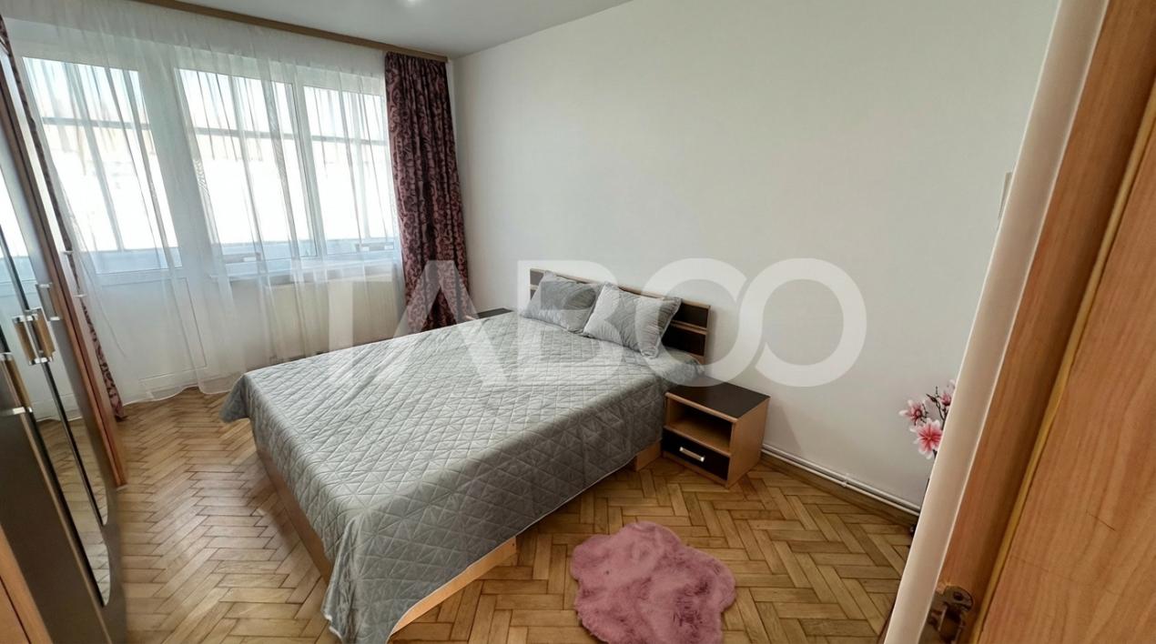 Apartament de inchiriat 2 camere 54 mpu balcon zona Terezian Sibiu