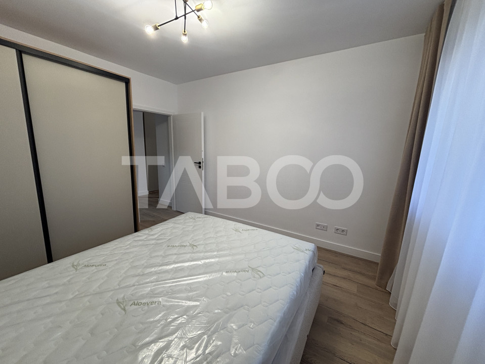 Apartament de inchiriat 2 camere 60 mpu balcon mobilat utilat Sibiu