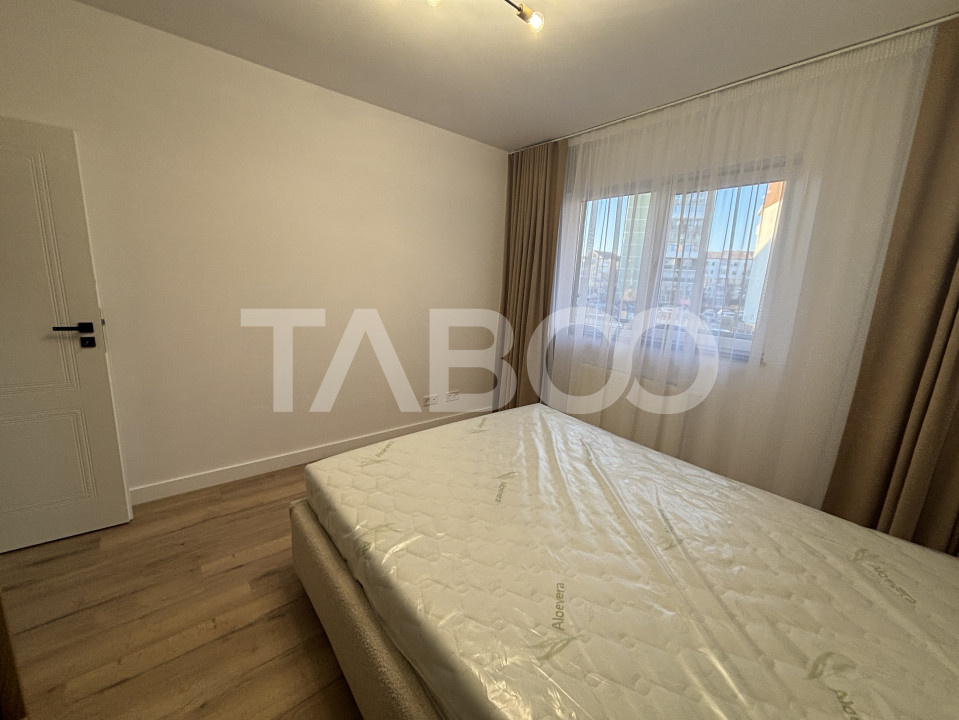 Apartament de inchiriat 2 camere 60 mpu balcon mobilat utilat Sibiu in Sibiu - Aleea Sevis