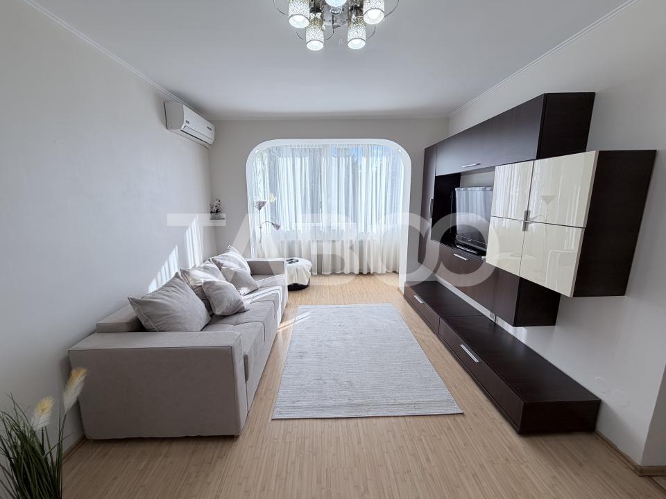 Apartament de inchiriat 2 camere balcon etaj 2 zona Noica Sibiu