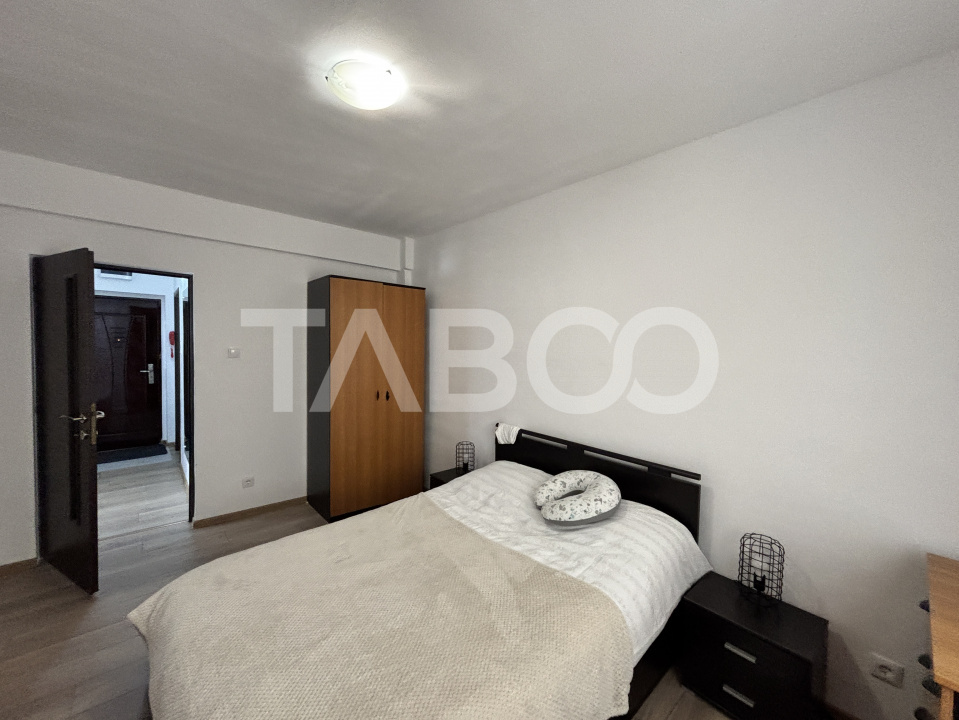 Apartament de inchiriat 2 camere complet mobilat utilat 