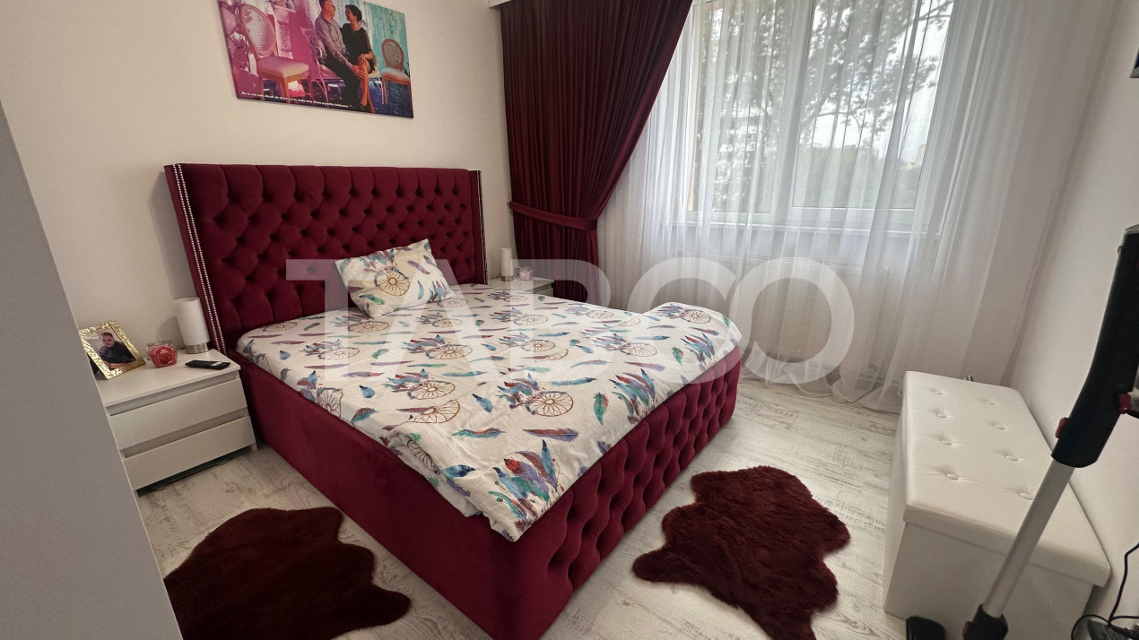 Apartament  de inchiriat 2 camere cu balcon zona Rahovei Sibiu