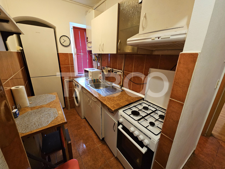 Apartament de inchiriat 2 camere mobilat utilat Mihai Viteazul Sibiu