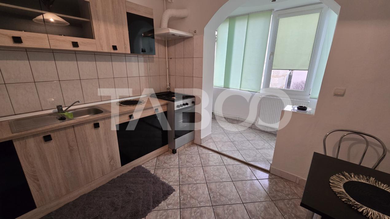 Apartament de inchiriat 2 camere mobilat utilat zona Mihai Viteazul