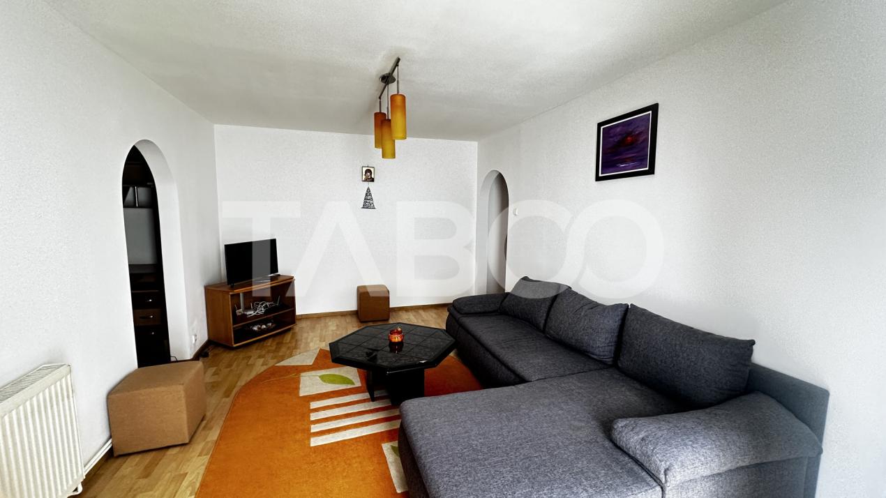 Apartament de inchiriat 2 camere mobilate utilate zona Centrala
