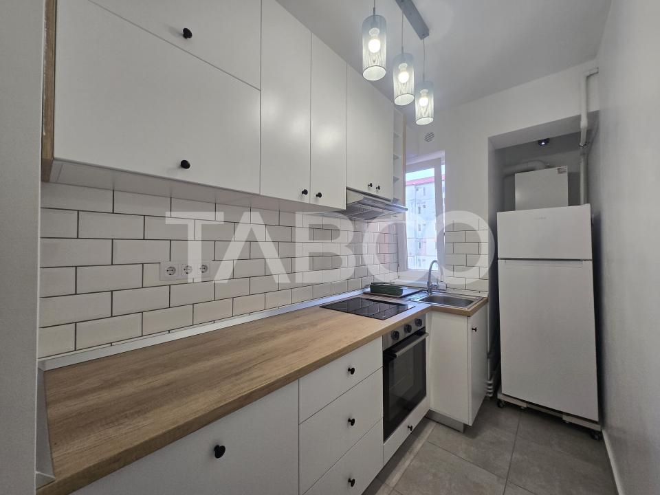 Apartament de inchiriat 2 camere renovat complet zona Rahovei Sibiu