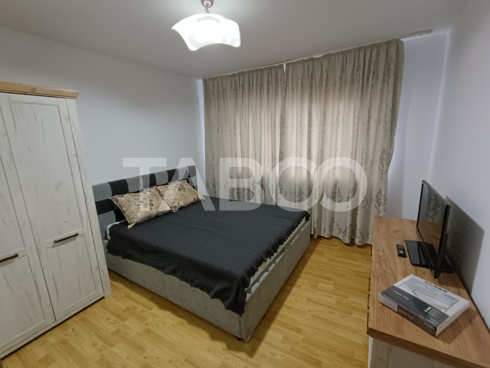 Apartament de inchiriat 2 camere spatios utilat complet zona Rahovei in Sibiu - Rahova