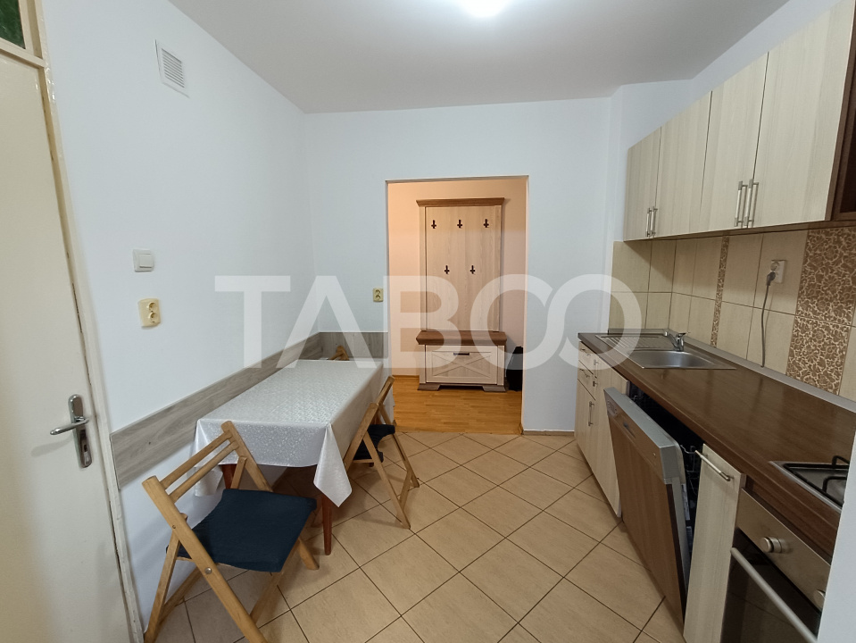 Apartament de inchiriat 2 camere spatios utilat complet zona Rahovei