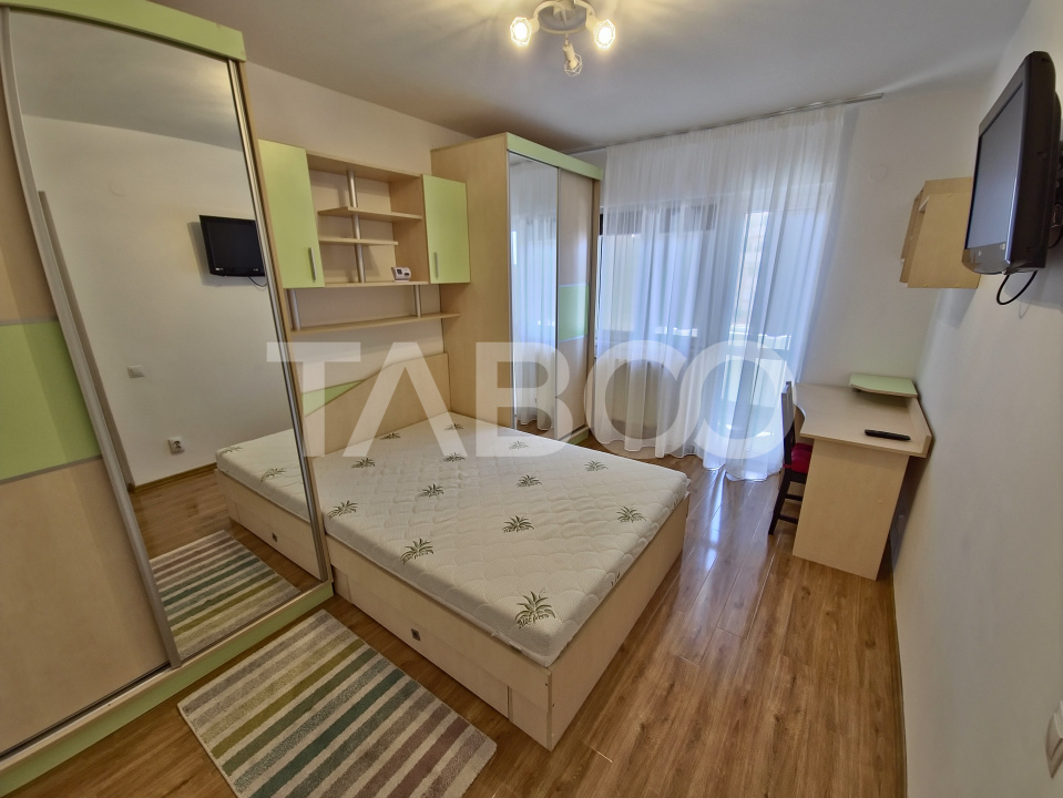 Apartament de inchiriat 2 camere utilate mobilate Turnisor Sibiu