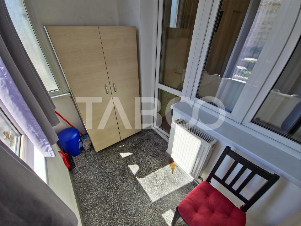 Apartament de inchiriat 2 camere utilate mobilate Turnisor Sibiu