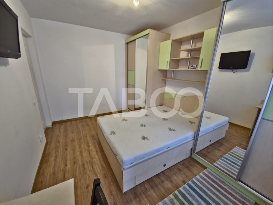 Apartament de inchiriat 2 camere utilate mobilate Turnisor Sibiu