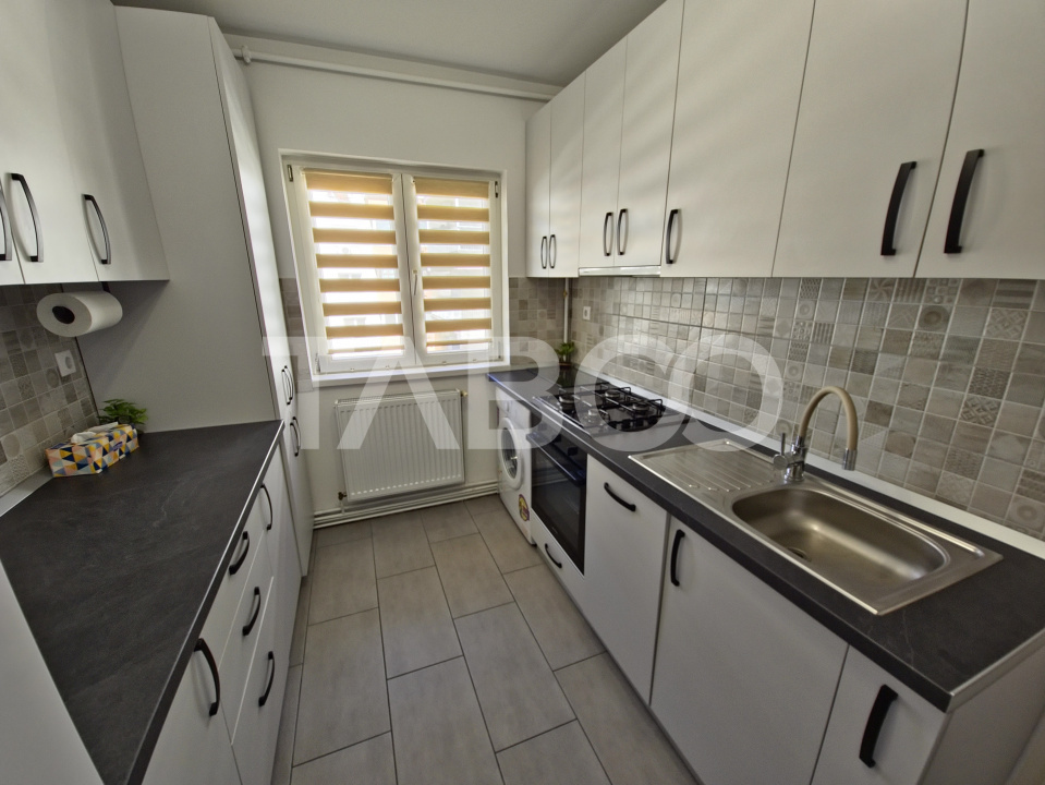 Apartament de inchiriat 2 camere utilate mobilate Turnisor Sibiu