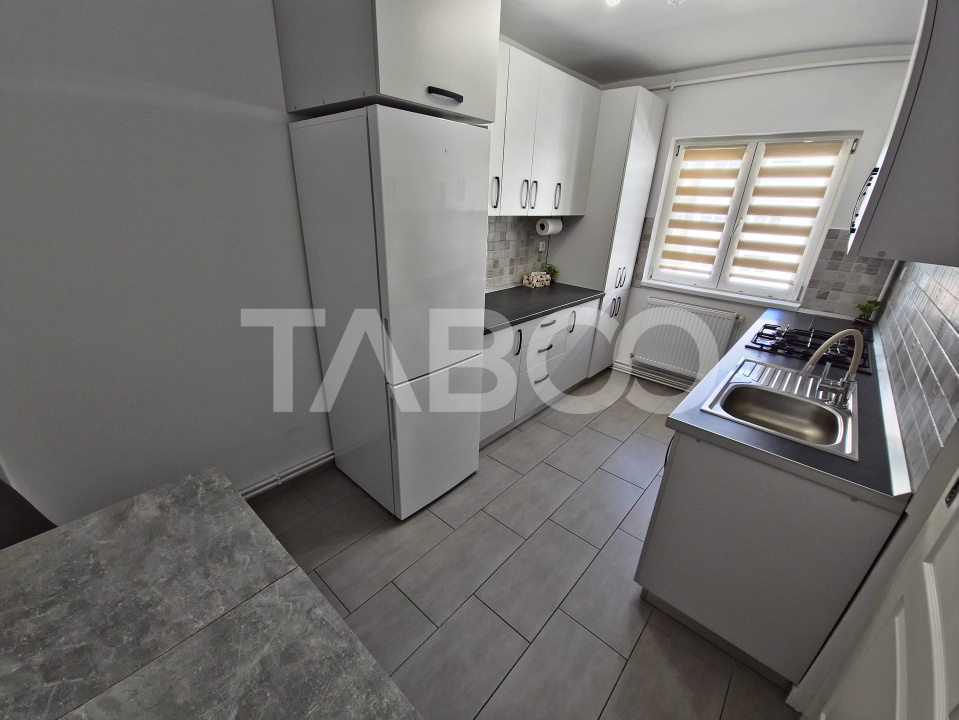 Apartament de inchiriat 2 camere utilate mobilate Turnisor Sibiu