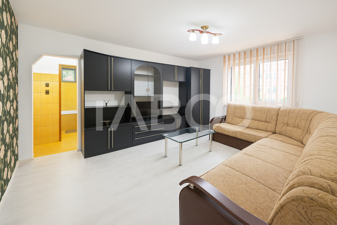Apartament de inchiriat 2 camere Vasile Aaron mobilat si utilat in Sibiu - Steflesti