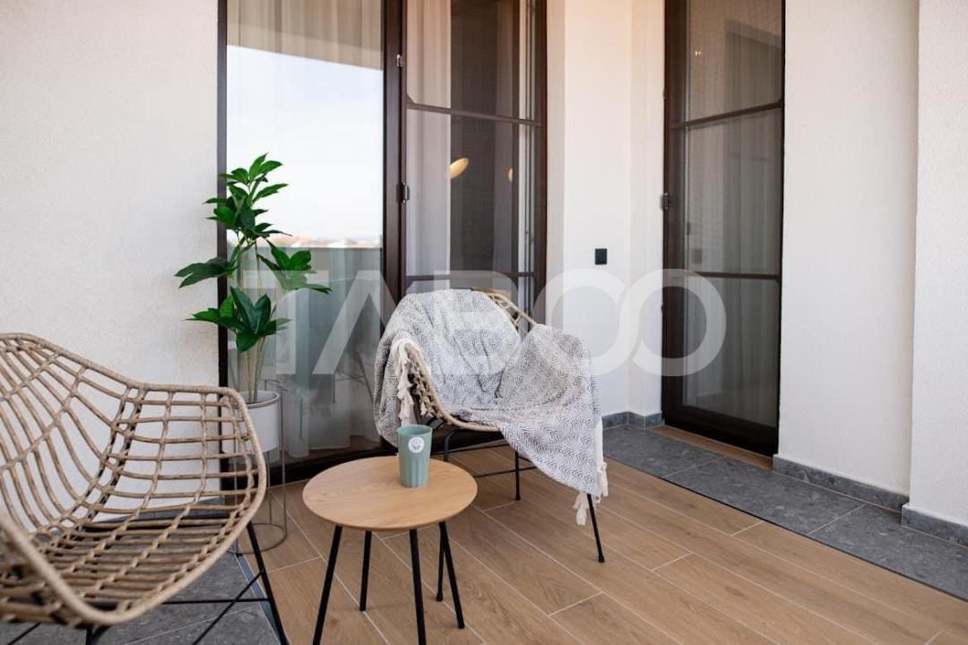 Apartament de inchiriat 3 camere 2 bai lift si 2 parcari Balanta Sibiu