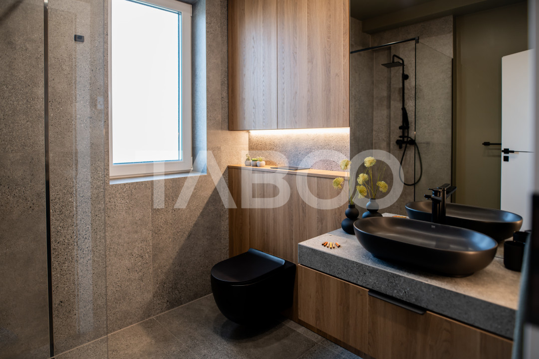 Apartament de inchiriat 3 camere 2 bai lift si 2 parcari Balanta Sibiu