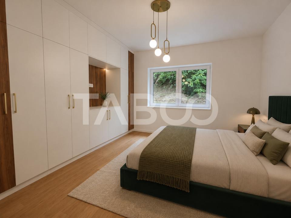 Apartament de inchiriat 3 camere 2 bai parcare Da Vinci Cristian in Cristian - XL