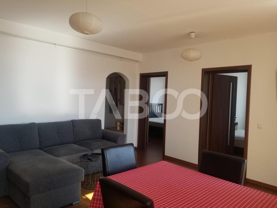 Apartament de inchiriat 3 camere 2 balcoane 60 mpu Selimbar Sibiu