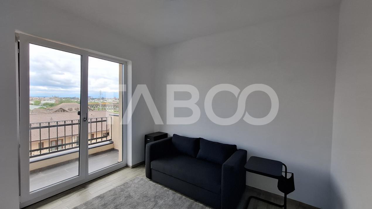 Apartament de inchiriat 3 camere 2 balcoane bloc cu lift Sibiu