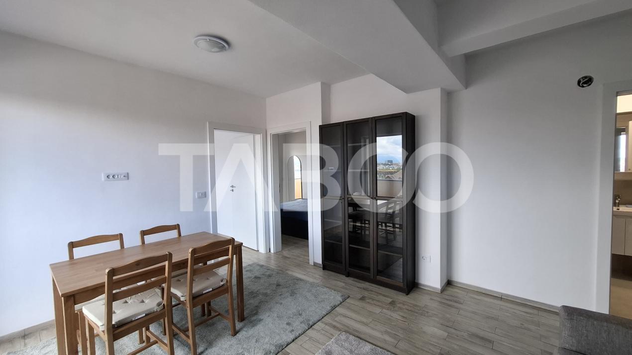 Apartament de inchiriat 3 camere 2 balcoane bloc cu lift Sibiu