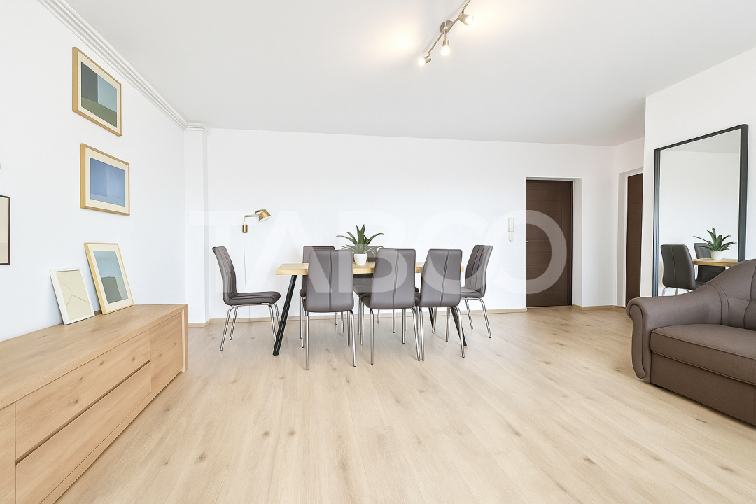 Apartament de inchiriat 3 camere City Residence etaj 3 cu lift