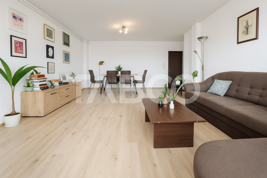 Apartament de inchiriat 3 camere City Residence etaj 3 cu lift