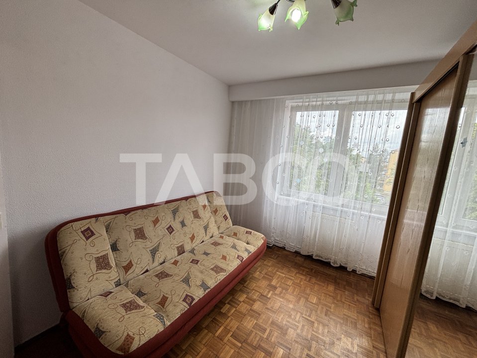 Apartament de inchiriat 3 camere complet mobilat utilat Rahovei