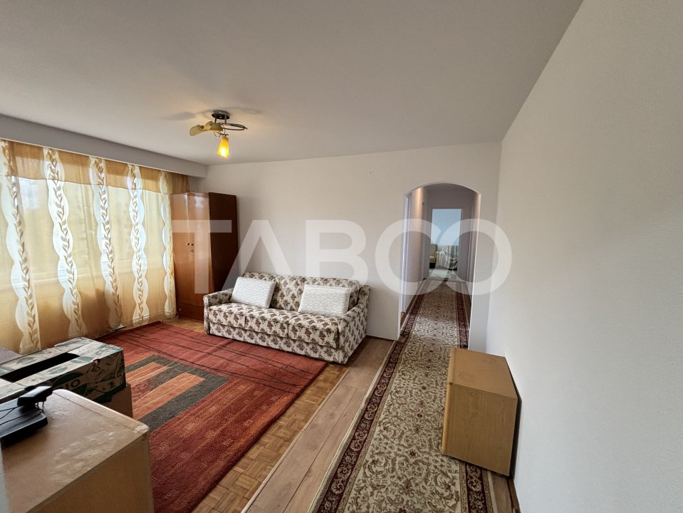 Apartament de inchiriat 3 camere complet mobilat utilat Rahovei