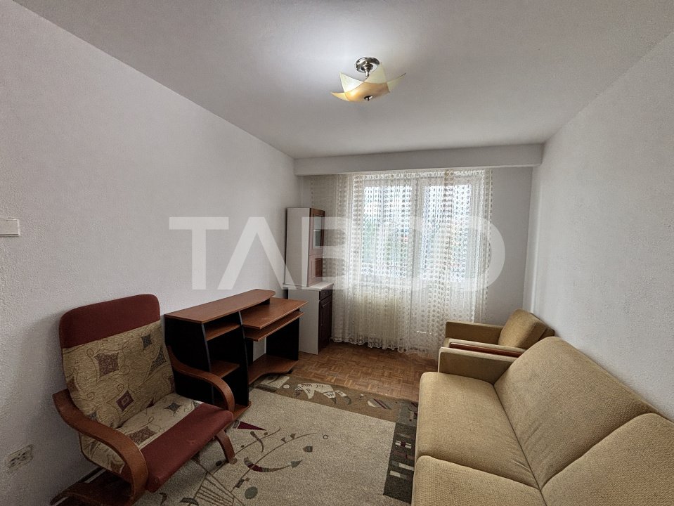 Apartament de inchiriat 3 camere complet mobilat utilat Rahovei