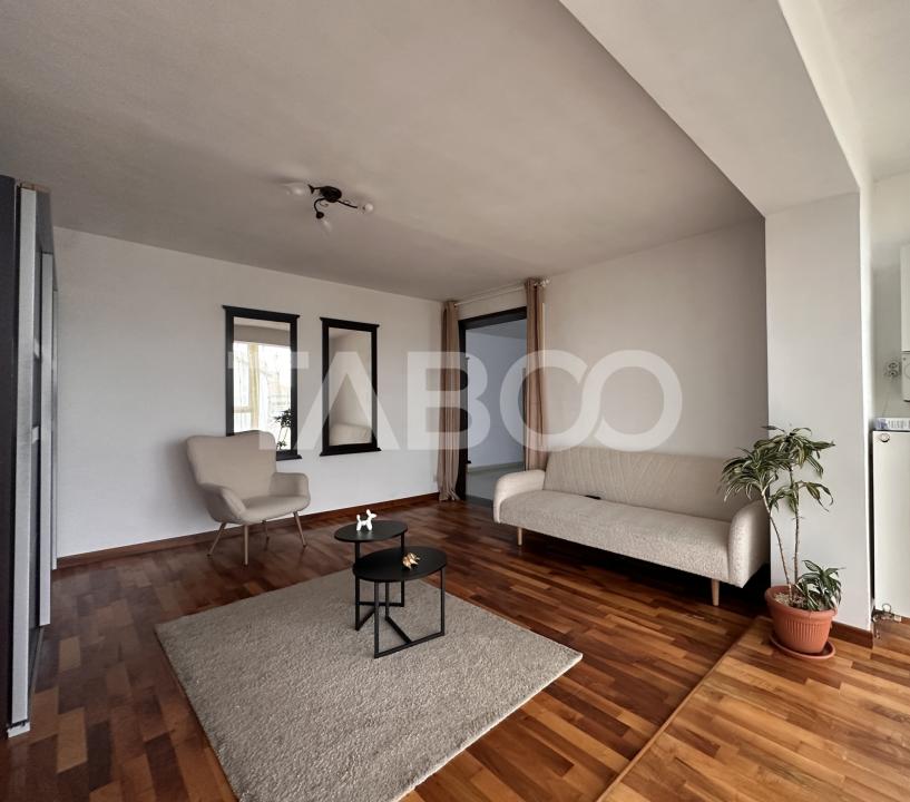 Apartament de inchiriat 3 camere decomandat utilat Mihai Viteazul