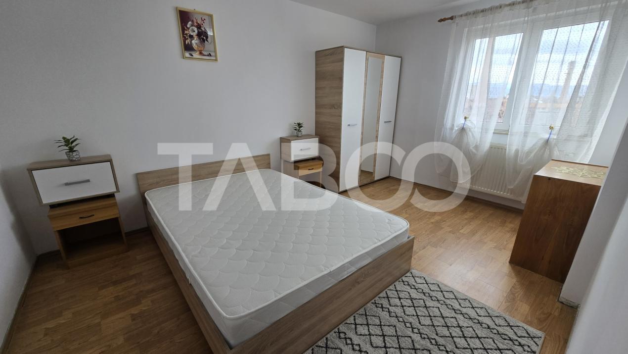 Apartament de inchiriat 3 camere mobilate utilate Gladiolelor Sibiu