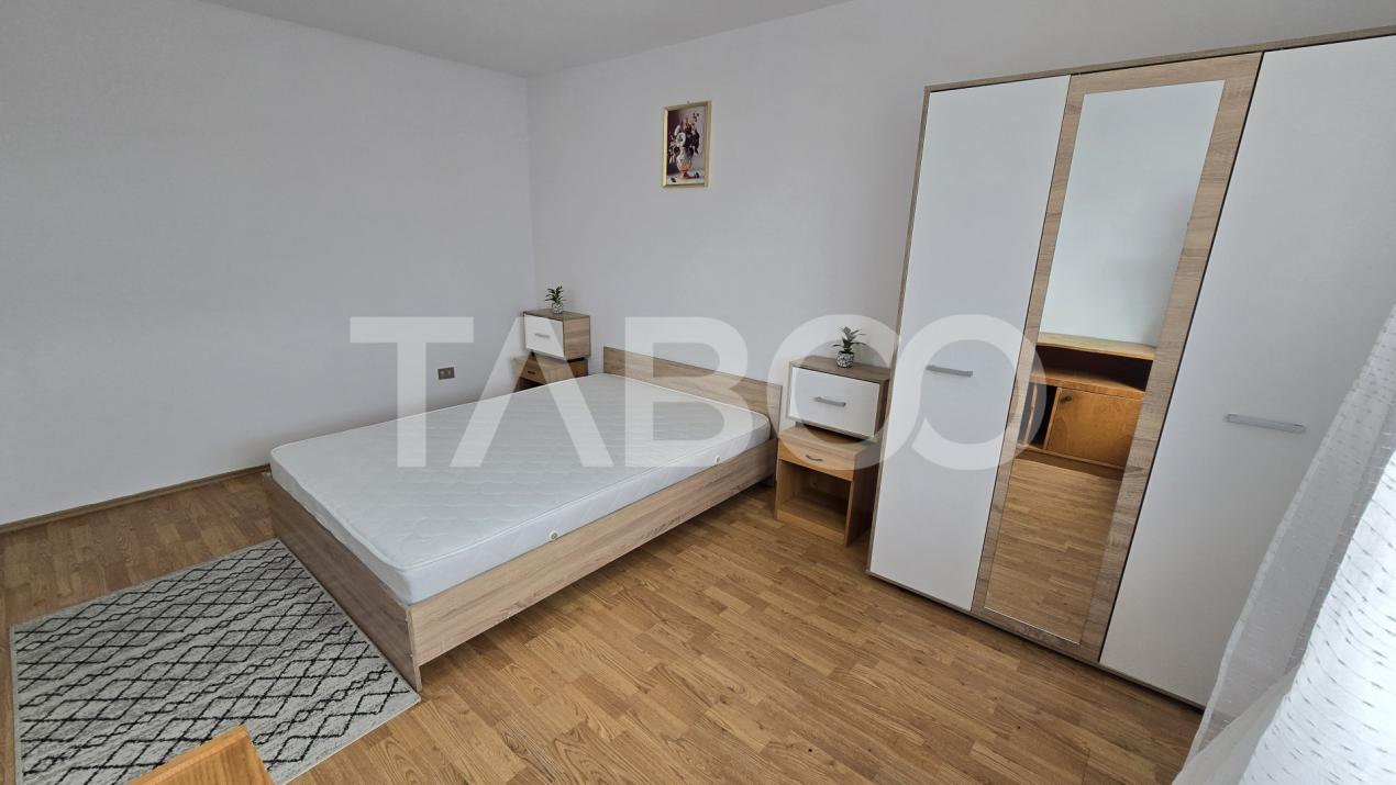 Apartament de inchiriat 3 camere mobilate utilate Gladiolelor Sibiu