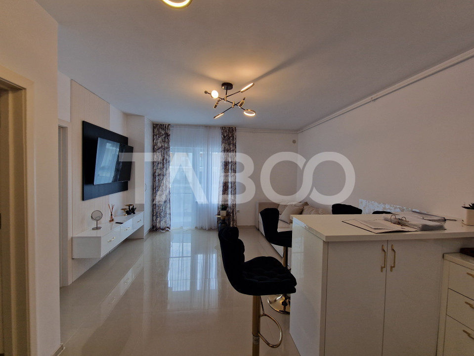 Apartament de inchiriat 39 mpu balcon 6 mp loc parcare Doamna Stanca