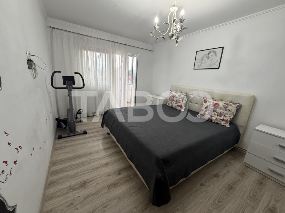 Apartament de inchiriat 4 camere 2 bai 2 balcoane mobilat si utilat in Fagaras - Tabacari