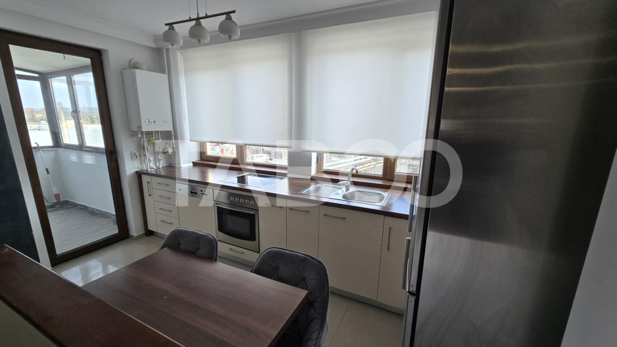 Apartament de inchiriat 50mp 2 camere decomandate zona Terezian Sibiu