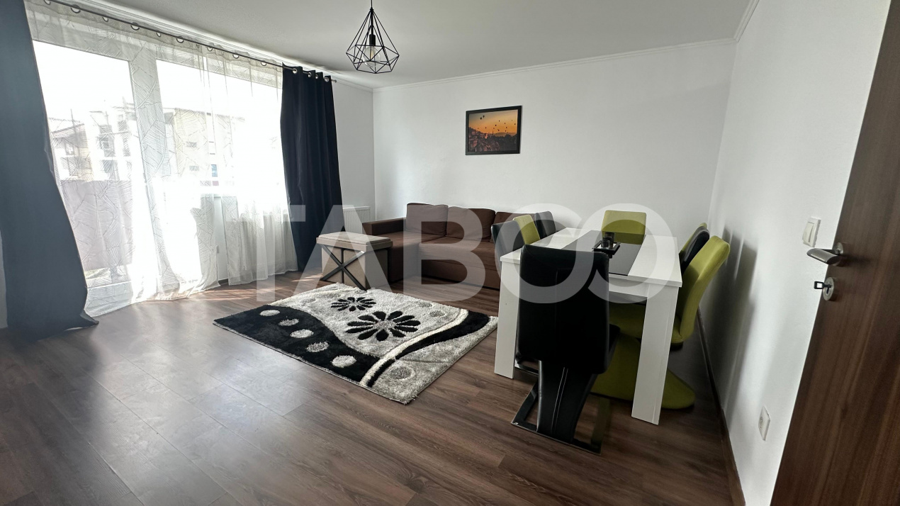 Apartament de inchiriat 54 mpu loc de parcare zona Selimbar Sibiu 