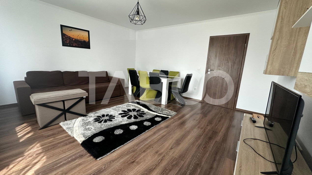 Apartament de inchiriat 54 mpu loc de parcare zona Selimbar Sibiu 
