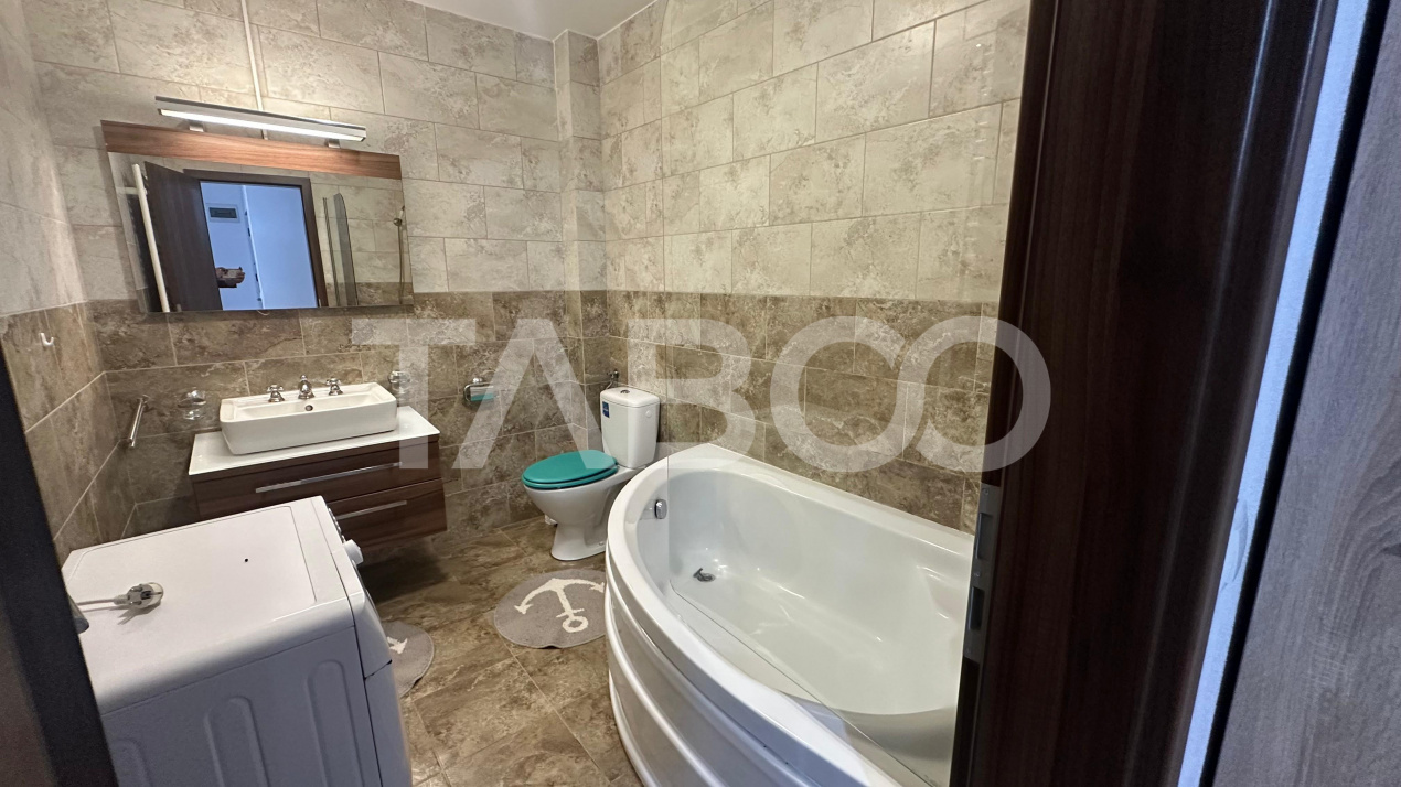 Apartament de inchiriat 54 mpu loc de parcare zona Selimbar Sibiu 