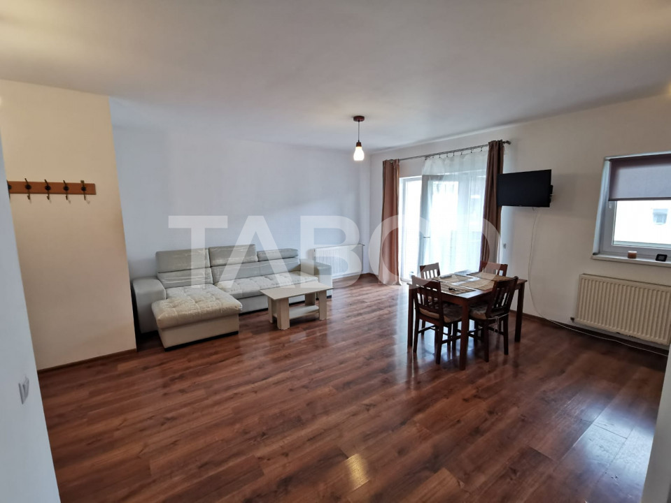 Apartament de inchiriat 59mp 2 camere mobilate utilate Selimbar Sibiu